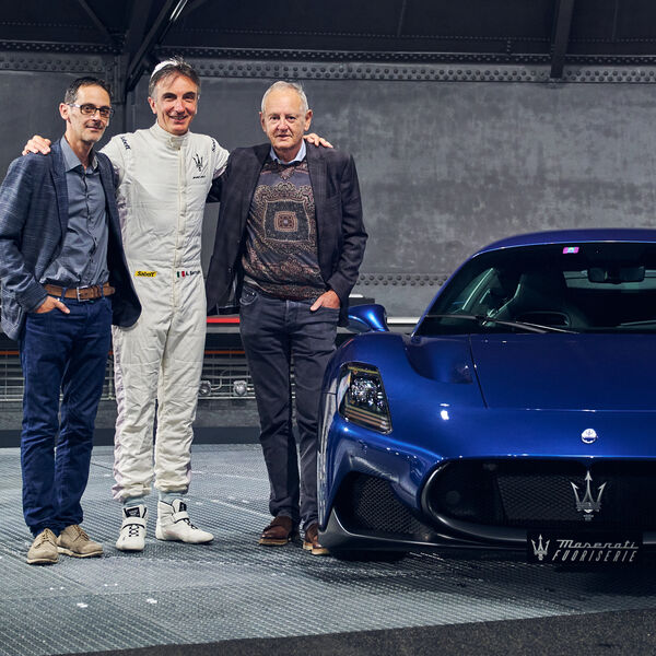 Fredy Lienhard reçoit une Maserati MC20